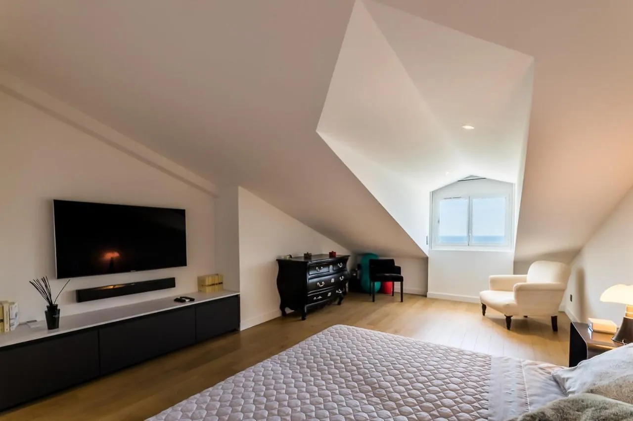 Keyweek Irrika Duplex Apartment Facing The Ocean With Terrace In Bidart