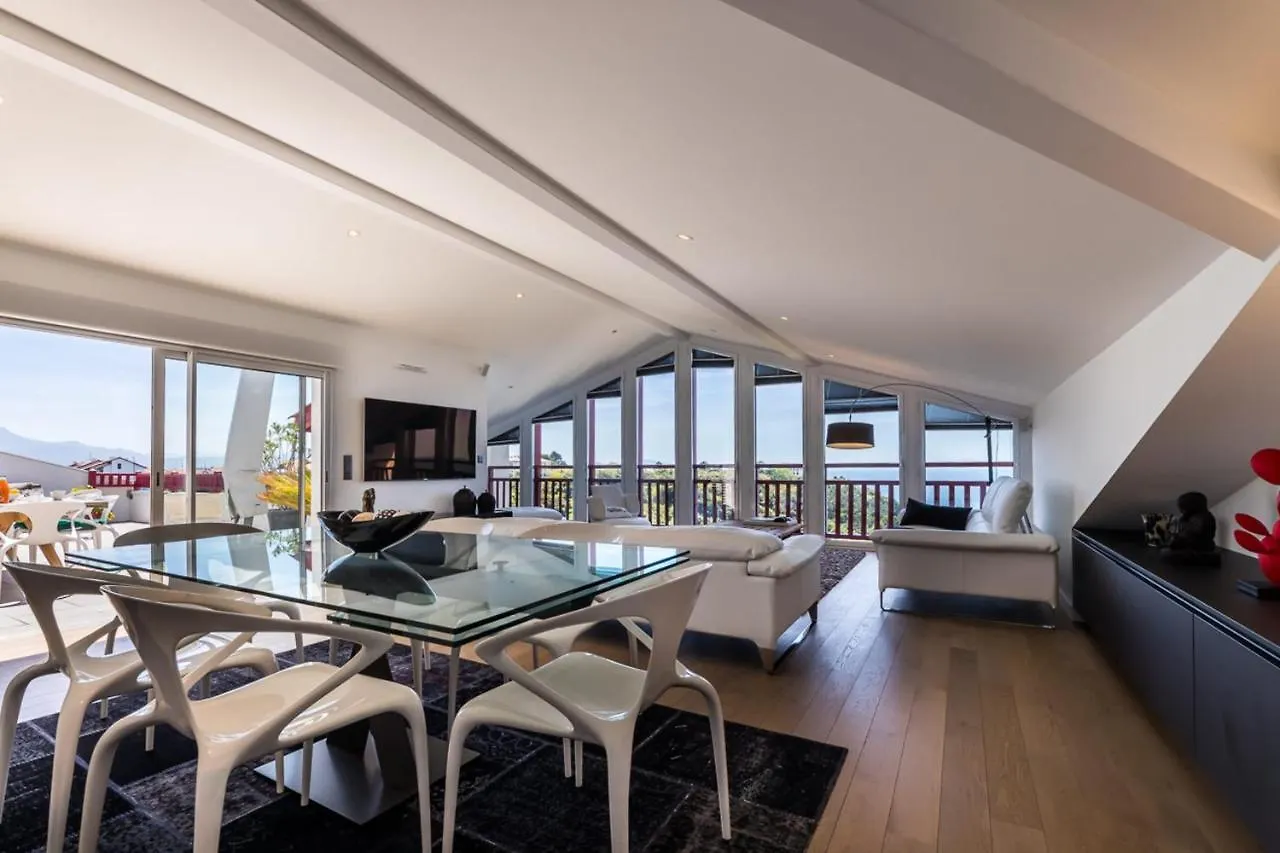 Keyweek Irrika Duplex Apartment Facing The Ocean With Terrace In Bidart France