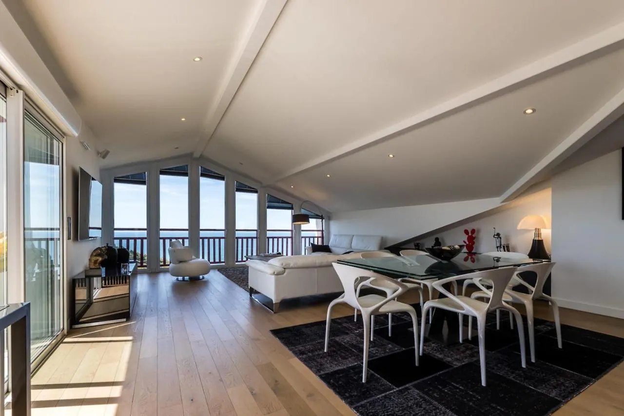 Keyweek Irrika Duplex Apartment Facing The Ocean With Terrace In Bidart